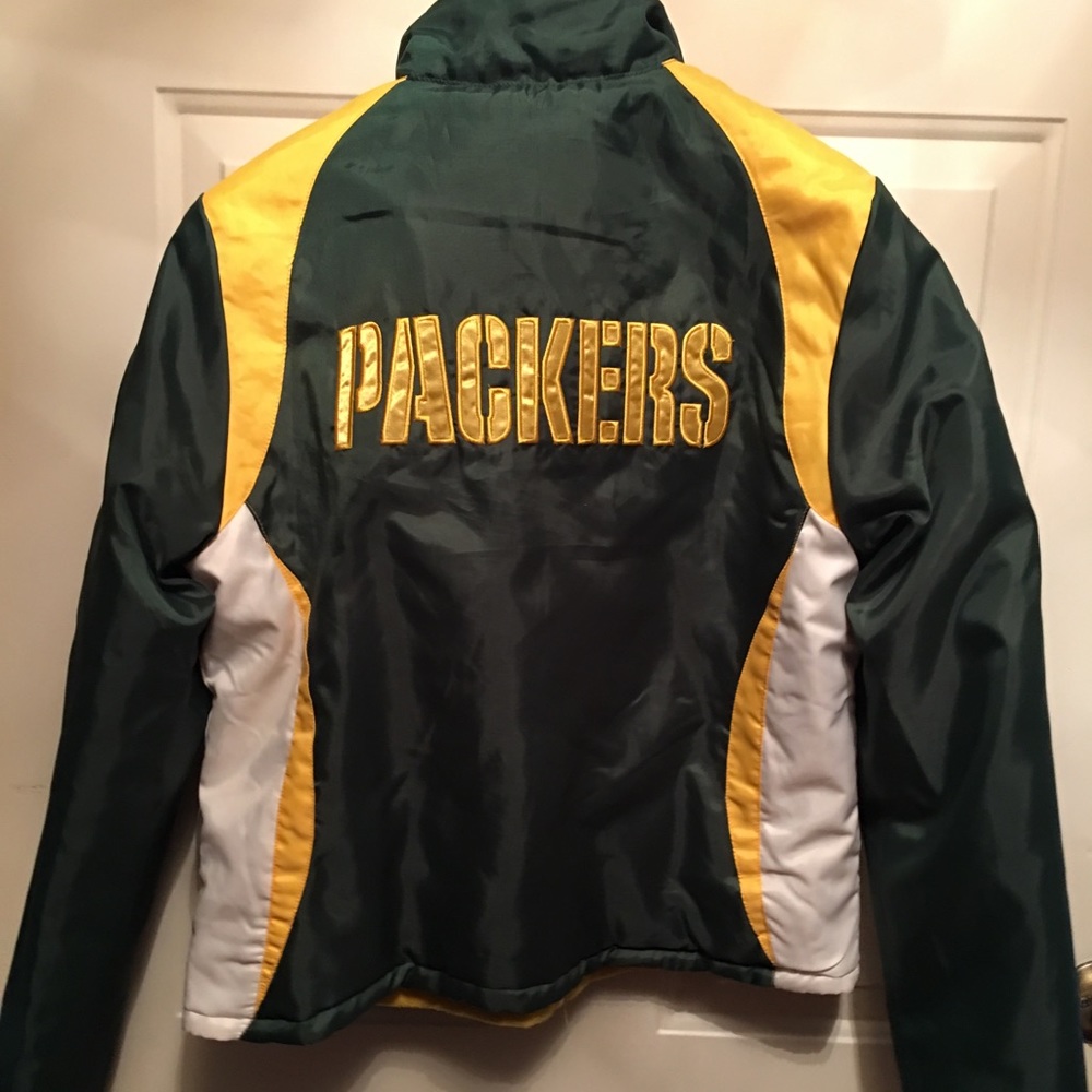 NFL Green Bay Reversible Jacket - Like New