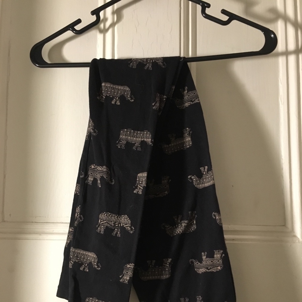 Elephant print leggings