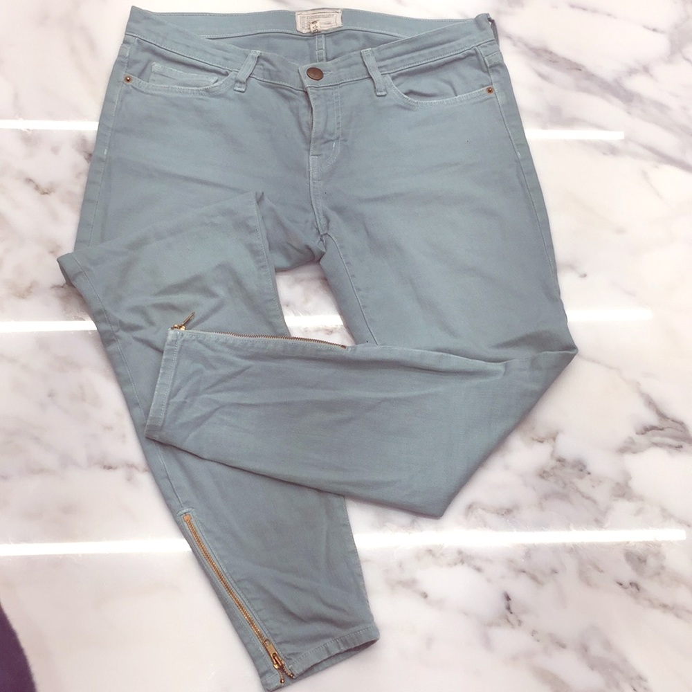 Current/Elliott denim jean leggings Sz 30