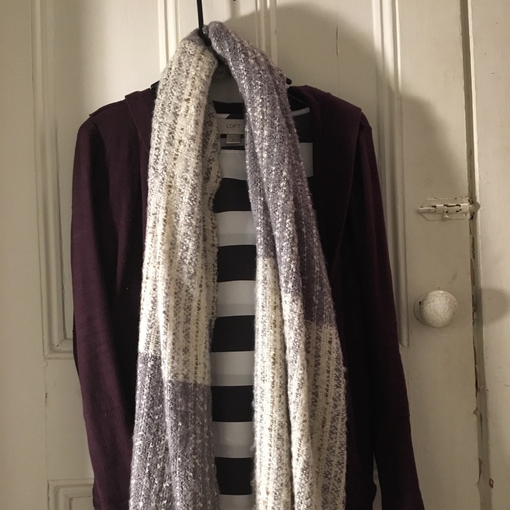 Striped 3/4 sleeve blouse