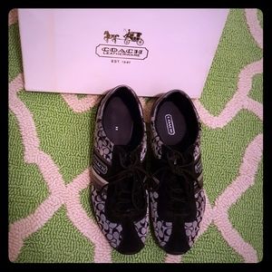 Coach tennis shoes