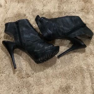 Levity High Heel Peep Toe Shoe