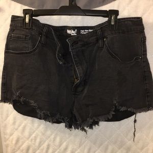 Super cute black Mossimo cutoff shorts