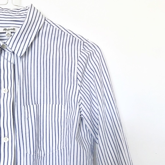 ❎SOLD❎ Madewell Tie-Front Button Down - Picture 7 of 8