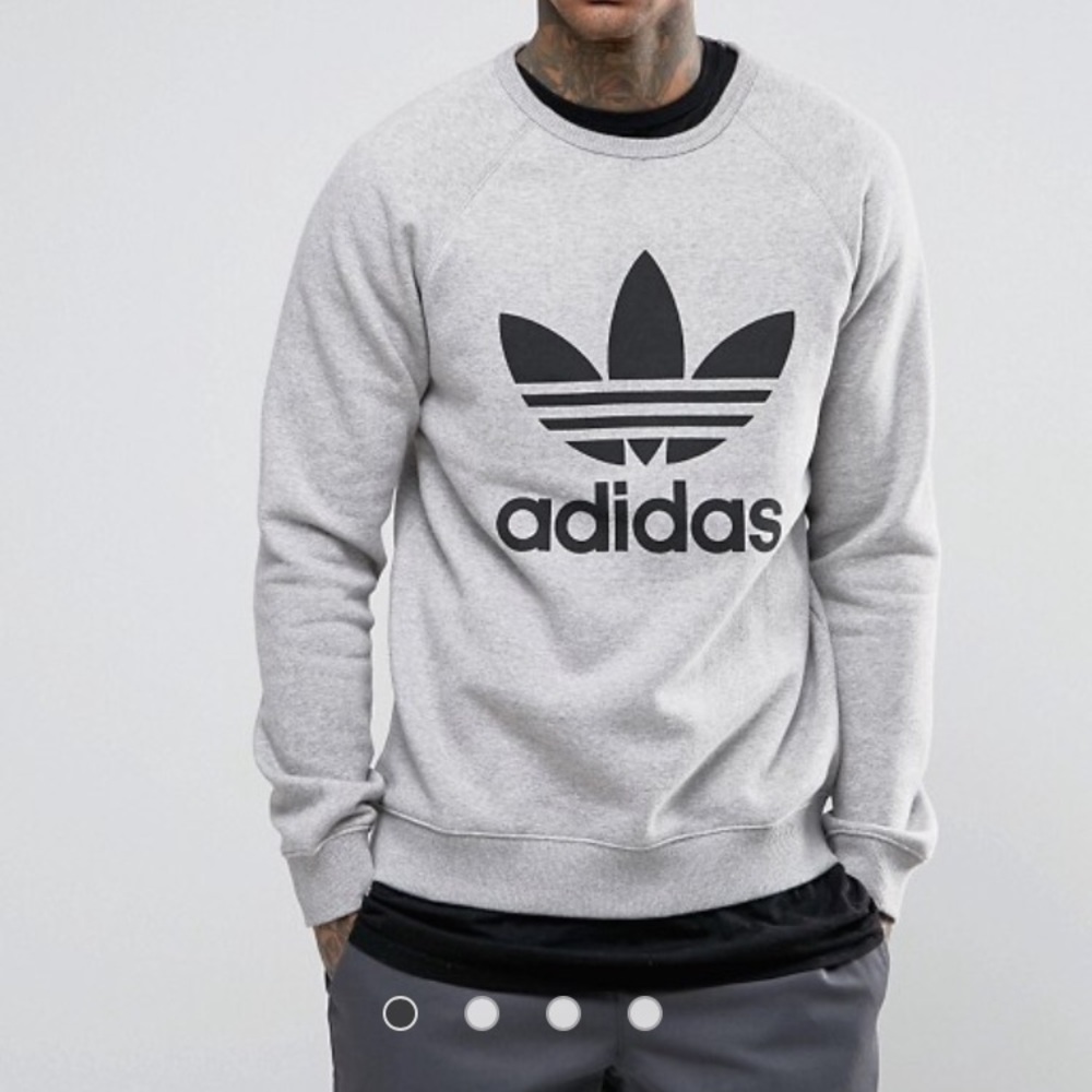 Grey Adidas Sweatshirt