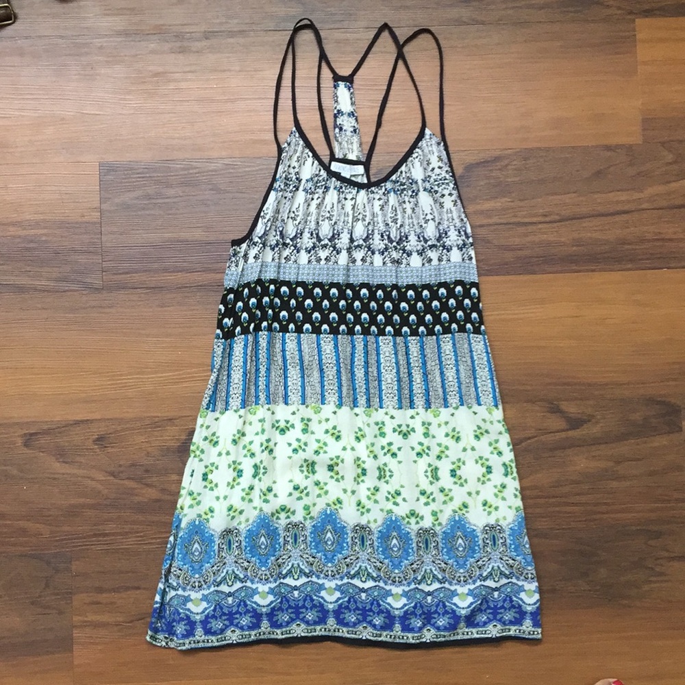 Patterned Multi-Colored Summer Dress