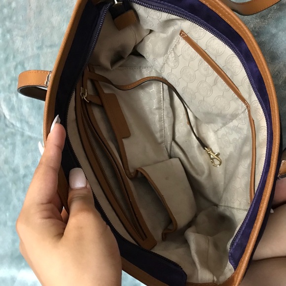 Purple MK Purse - Picture 2 of 3