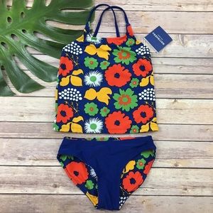 Marimekko for Target girls Floral Tankini Swimsuit