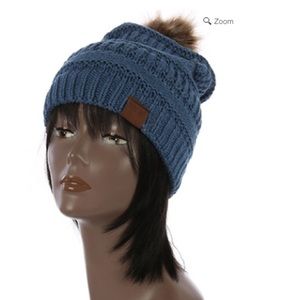 Pom Pom Winter Beanie