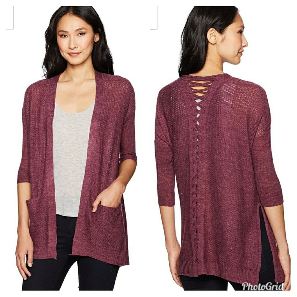 💕Democracy GREY Cardigan sweater💕