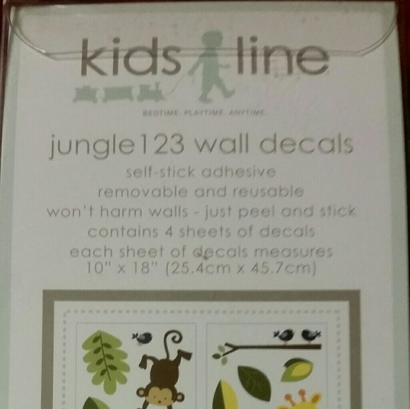 New Kids line jungle wall decals - Picture 3 of 3