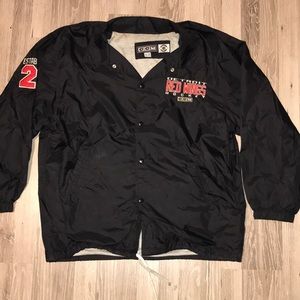 Detroit redwings XL vintage windbreaker J14