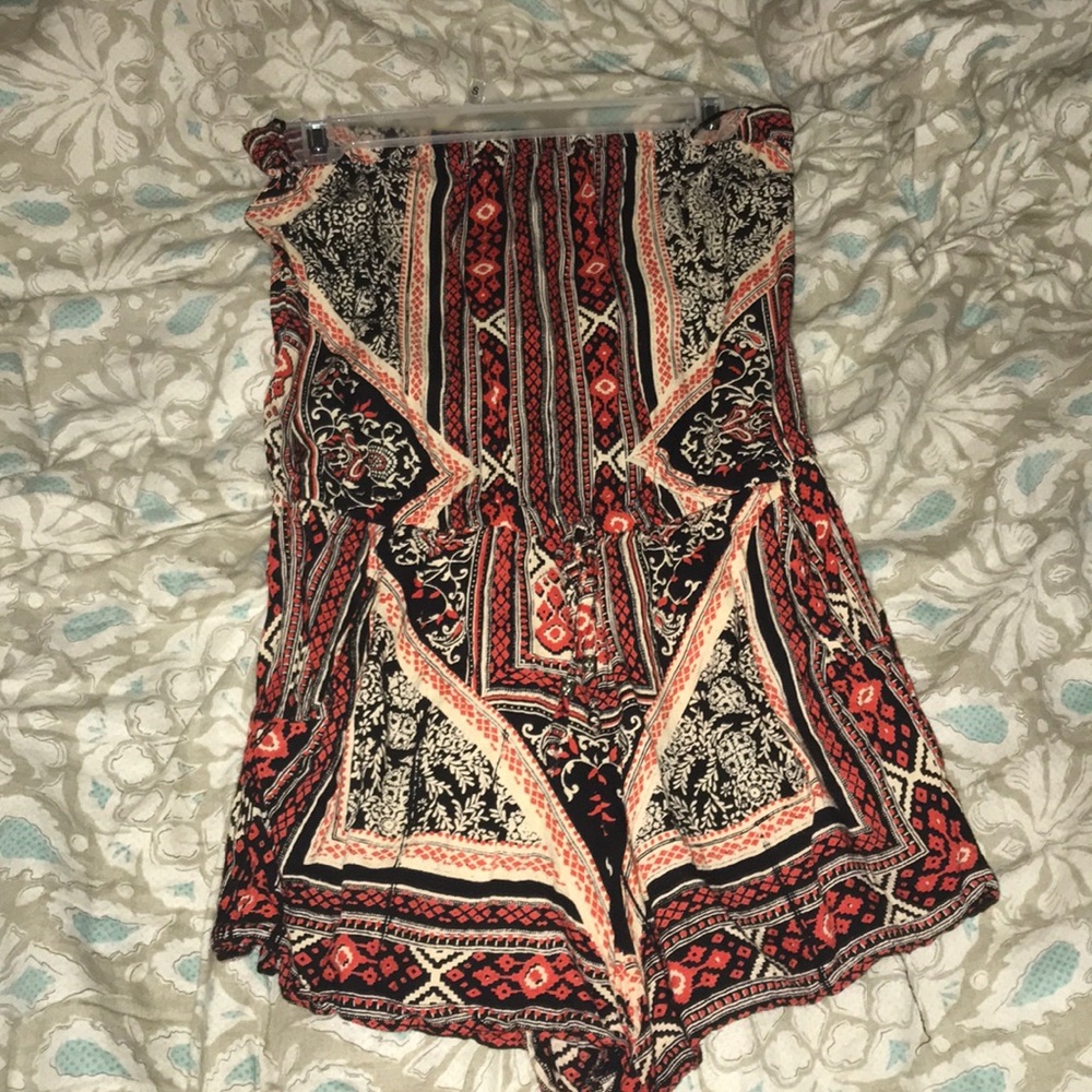 Aztec pattern romper