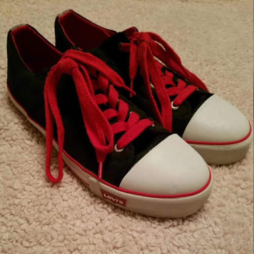 Levi's brand chuck style shoes
