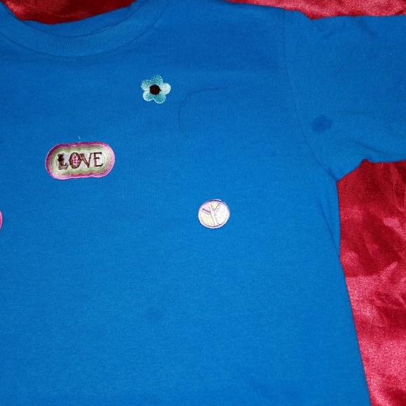 **5T Blue Girls Tee**NEW** - Picture 2 of 3