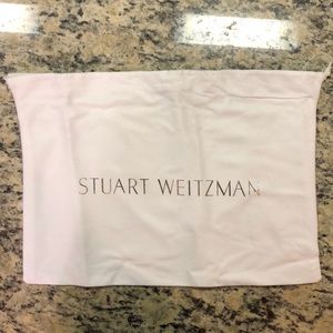 STUART WEITZMAN Designer Cloth Dust Bag 14” x 10”