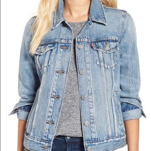 Medium Wash Trucker Jacket