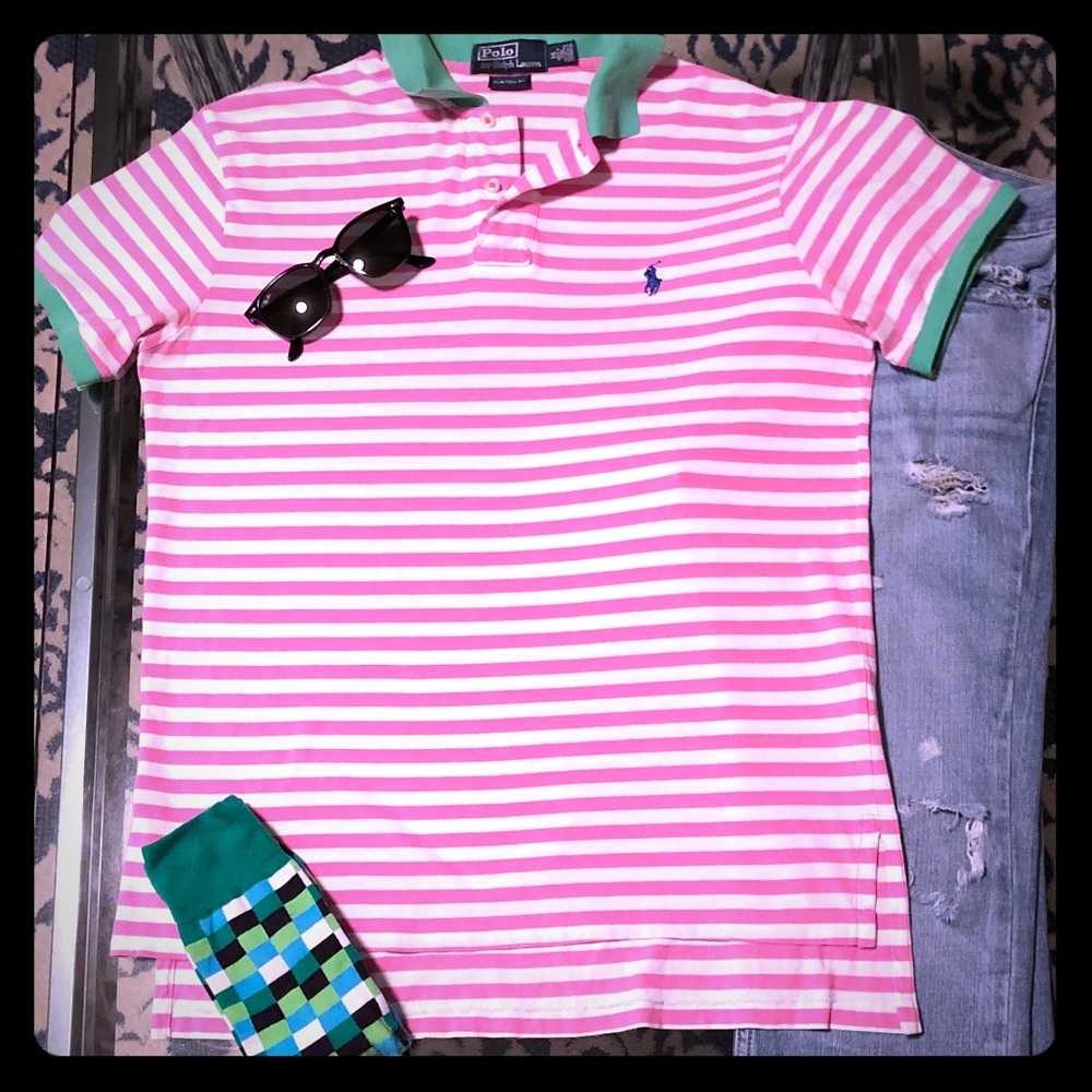 Men’s Ralph Lauren Striped Polo