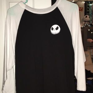 Nightmare Before Christmas Baseball Tee