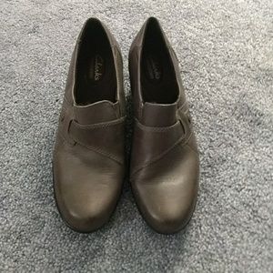Clarks gray shoes
