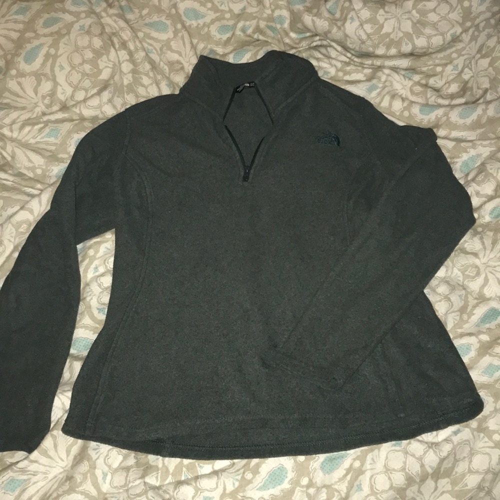 North face fleece quarter zip