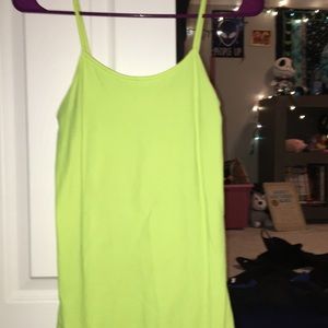Neon Yellow Tank