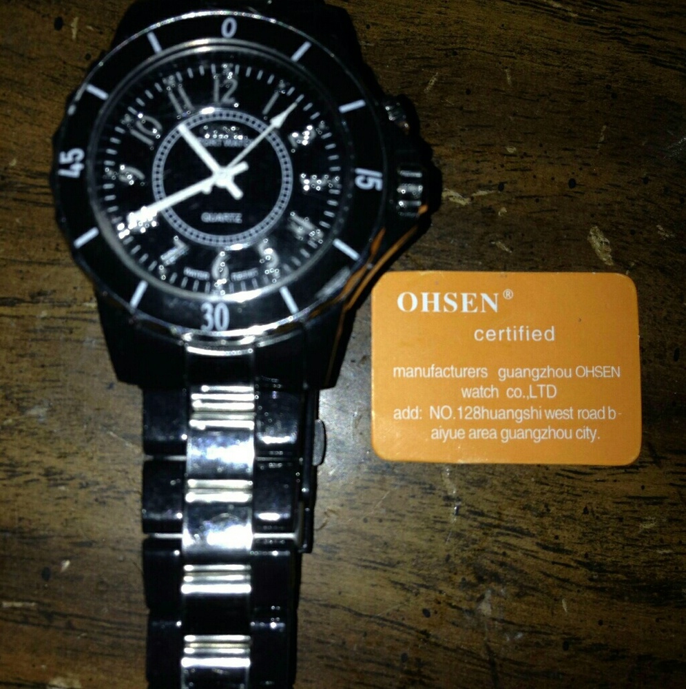 Men's Oshen casual watch