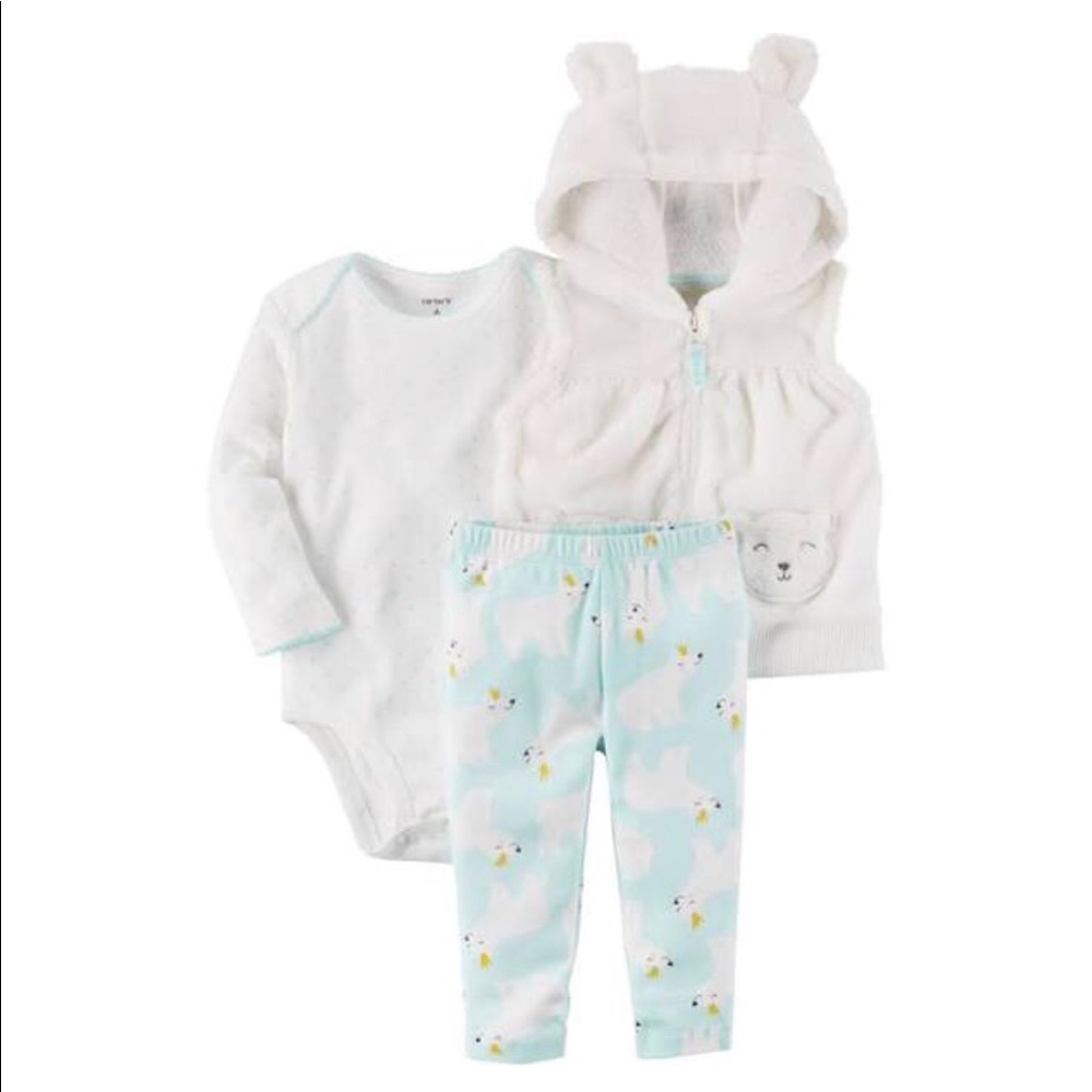 Carters 3 piece set 6 months