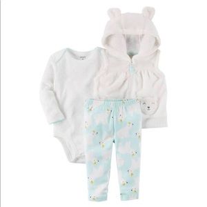 Carters 3 piece set 6 months