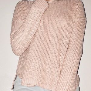 Knit long sleeve shirt