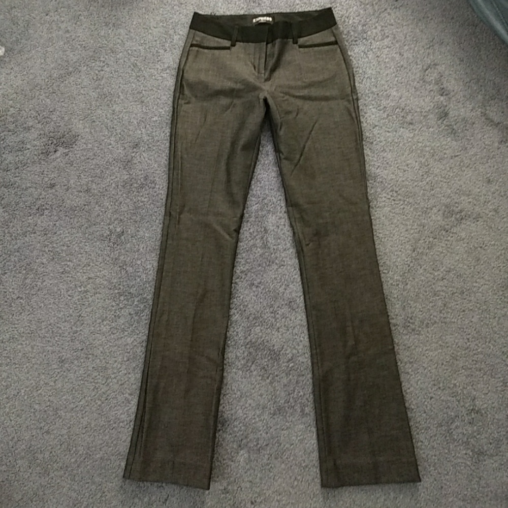 slightly boot cut pants