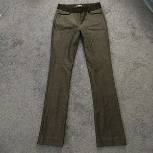 slightly boot cut pants