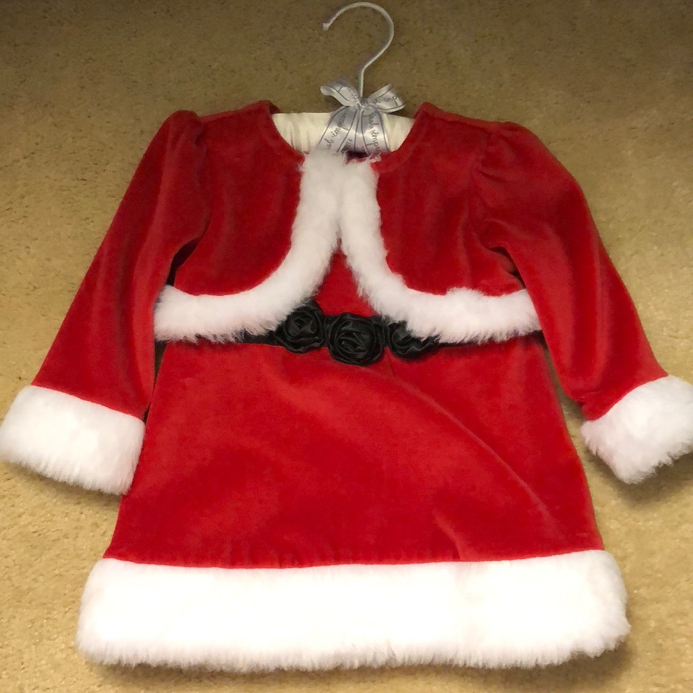 6-9 months santa dress