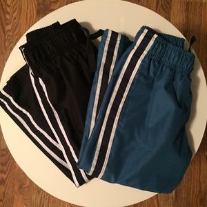 Lot of 2 pair LIKE NEW boys athletic pants