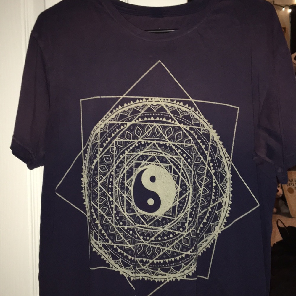 Purple Yin Yang