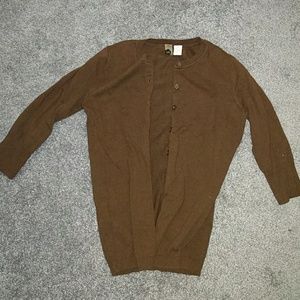 Three Quarter sleeve cardigan