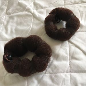 NWOT Hair Bun Maker Donuts