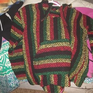 Rasta hippy drug rug