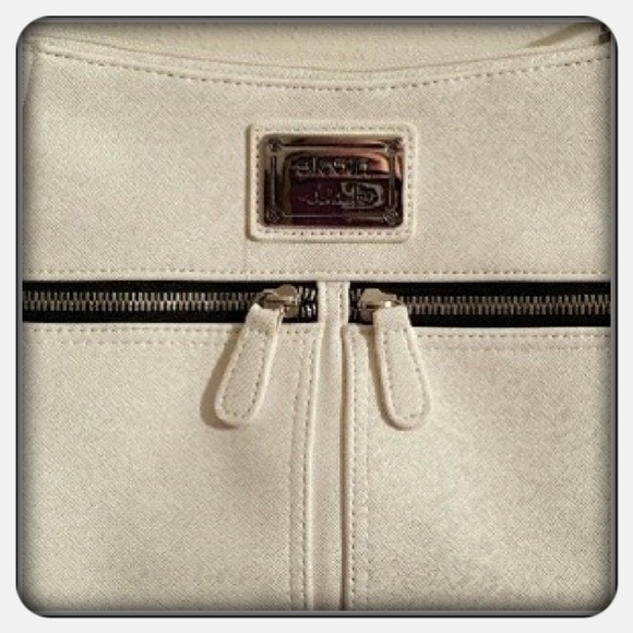 NWOT White Nicole Miller Crossbody Bag - Picture 5 of 5