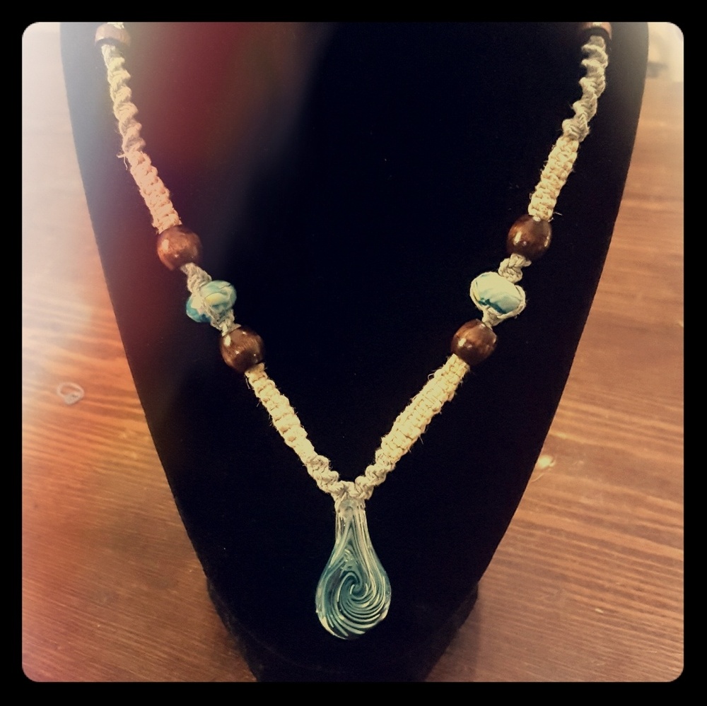 Natural Hemp Necklace