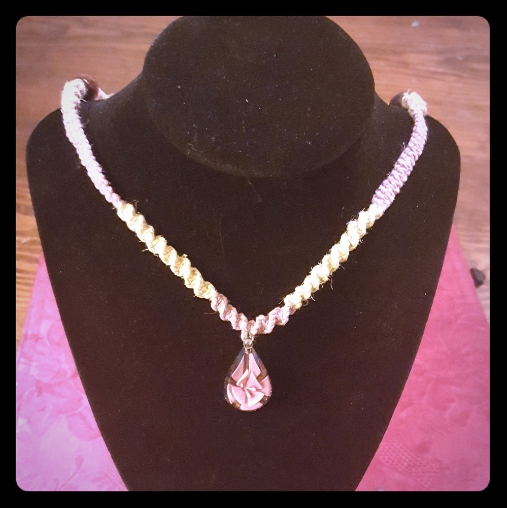 Natural Hemp Necklace