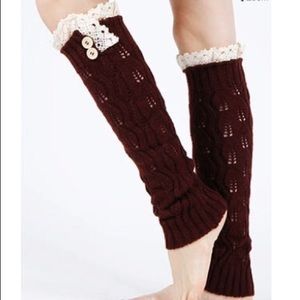 Knit leg Warmers