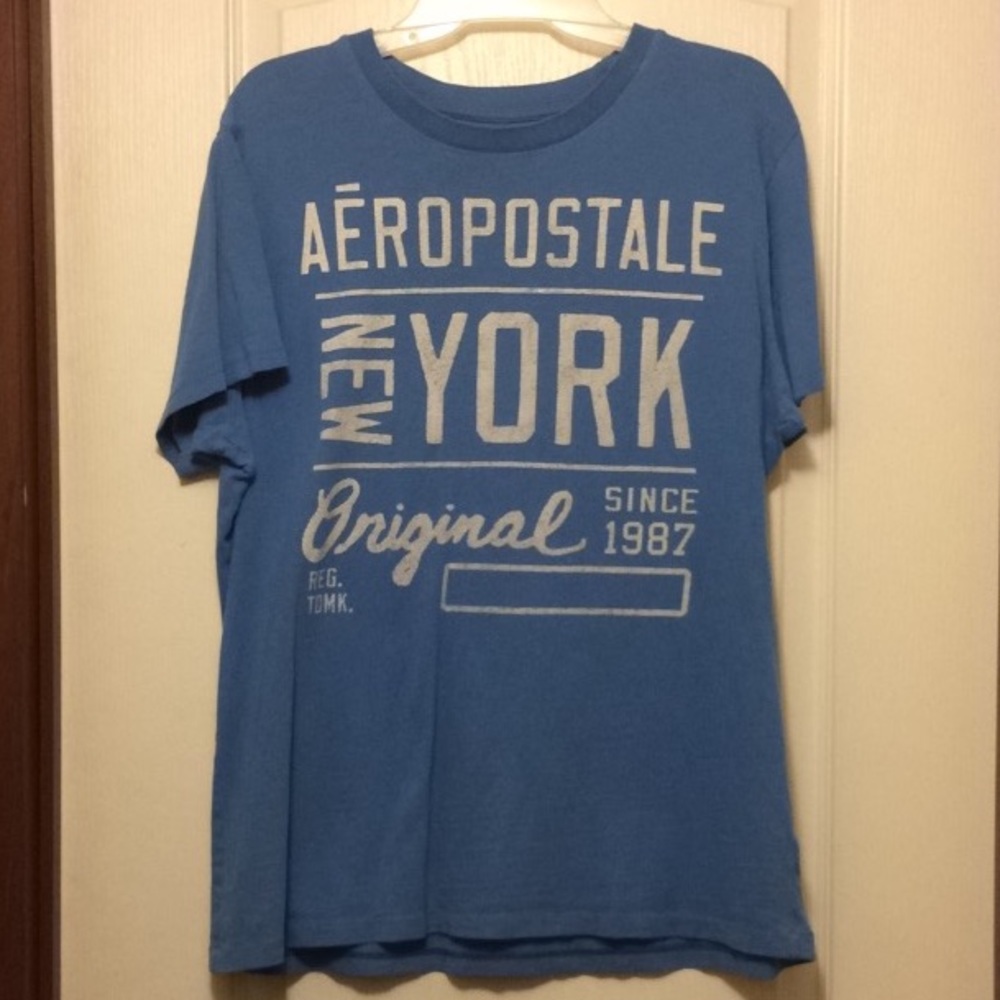 Aeropostale Boys Blue Tee