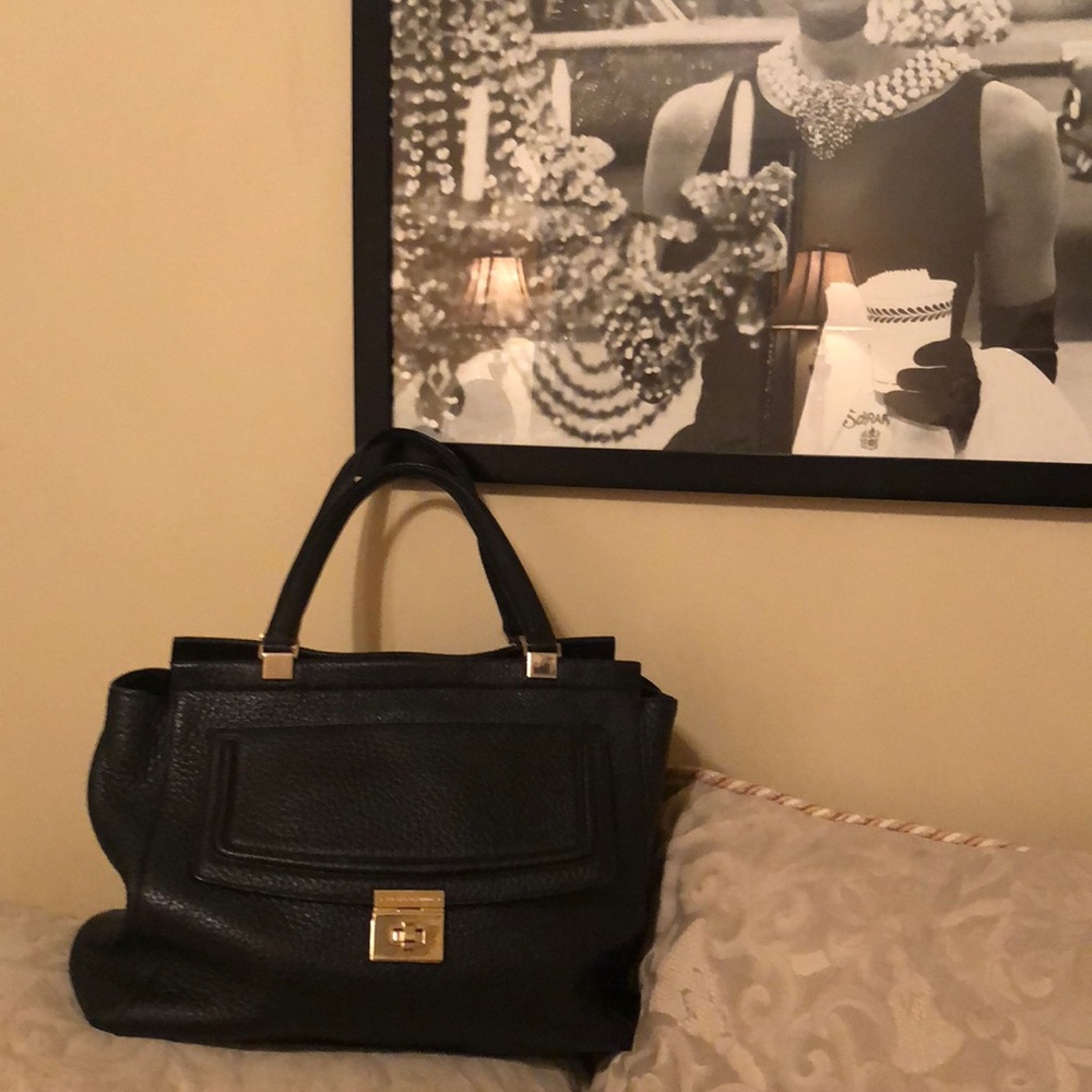 Authentic Kate Spade black leather purse