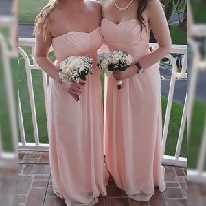 Strapless Full Length Dress