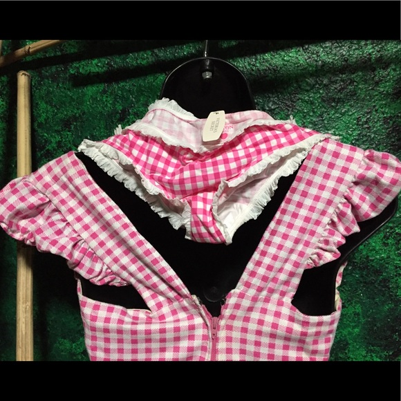 Hand sewn dress with matching new underwear small - Picture 3 of 4