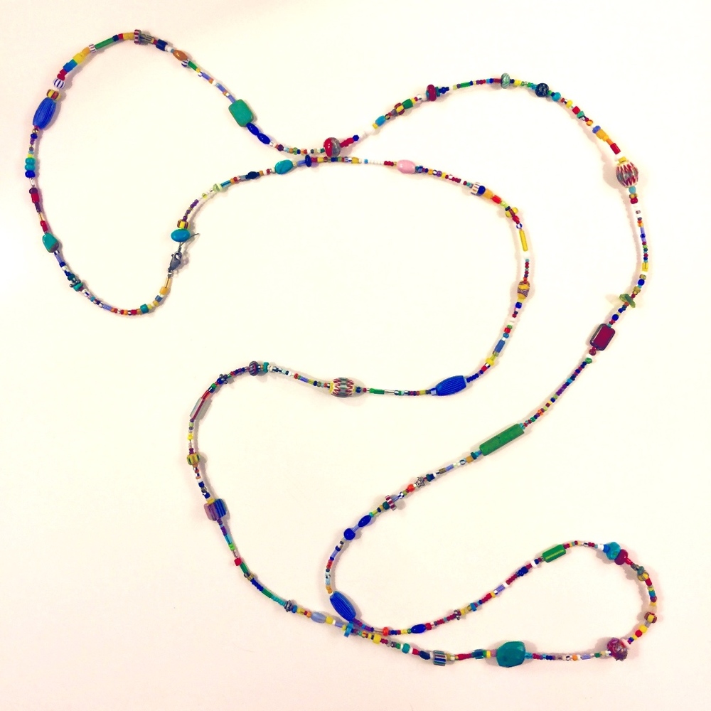 Long Beaded Necklace