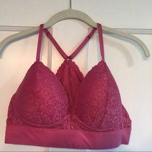 Burgundy bralette