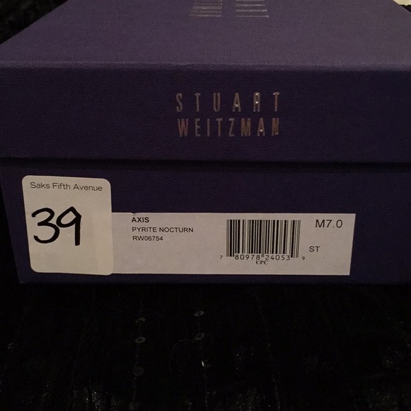 Stuart Weitzman Metallic Sandals Heels WORN 1X! - Picture 7 of 8