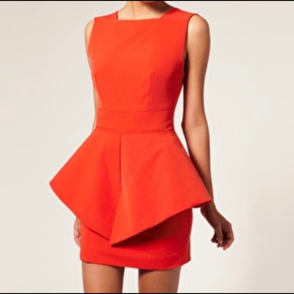 Peplum dress